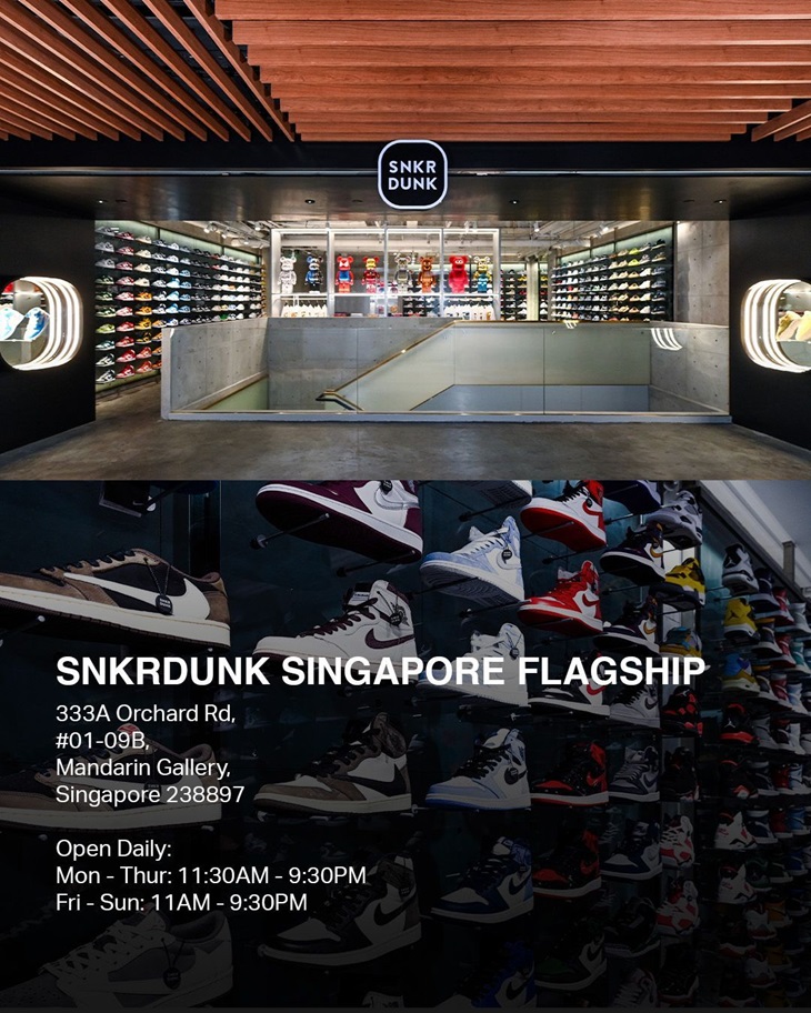 Buat penggemar sneakers, SNKRDUNK jadi pilihannya. (Foto: Instagram/@snkrdunk)