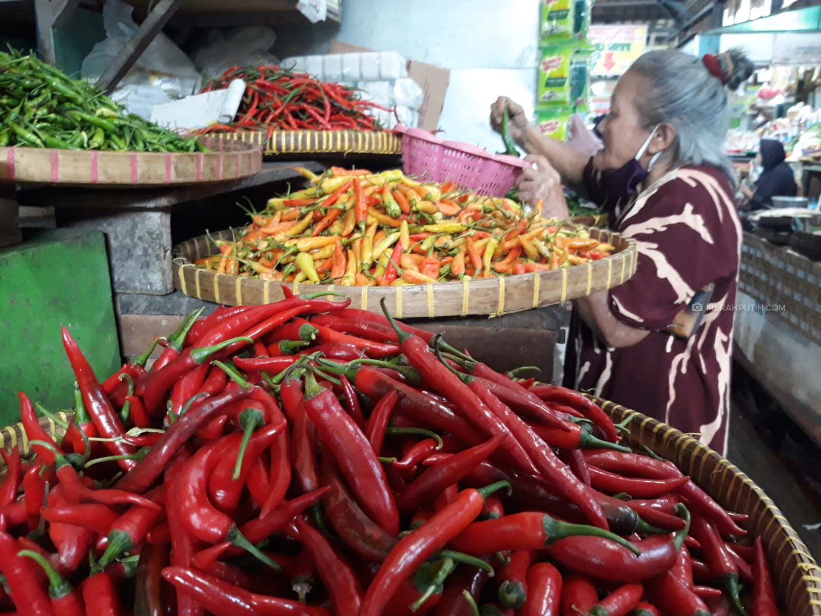 Harga Cabai Rawit di Pasar Tradisional Solo Tembus Rp 90.000 Per Kilogram