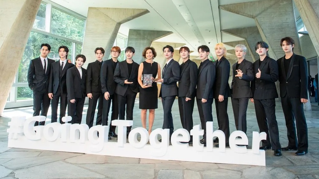 SEVENTEEN Didapuk Jadi Duta Persahabatan Pemuda UNESCO