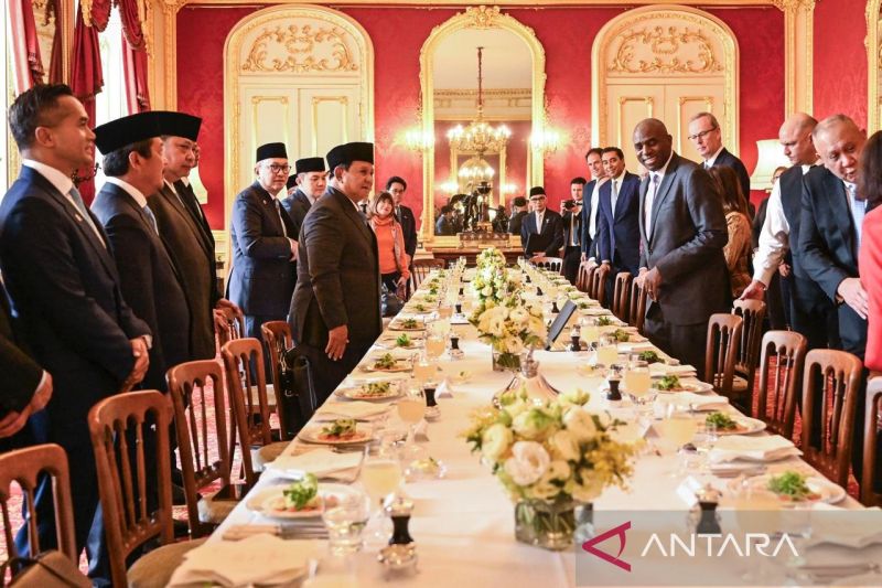 Ditemani Jajaran Konglomerat Indonesia, Presiden Prabowo Bertemu Pengusaha Inggris