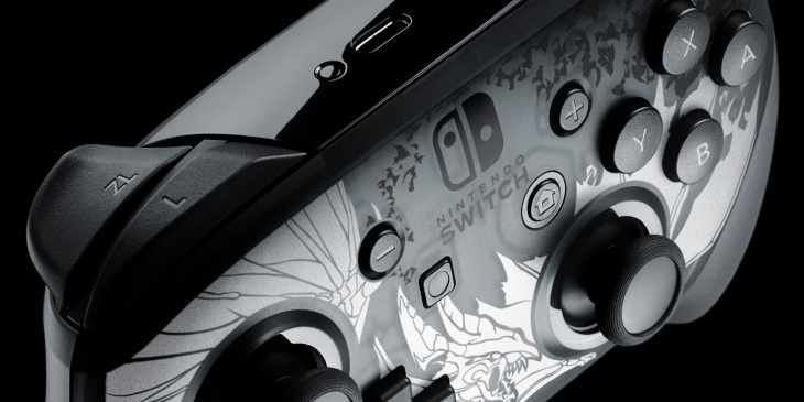 Nintendo Perkenalkan Pro Controller Edisi 'Monster Hunter Rise: Sunbreak'