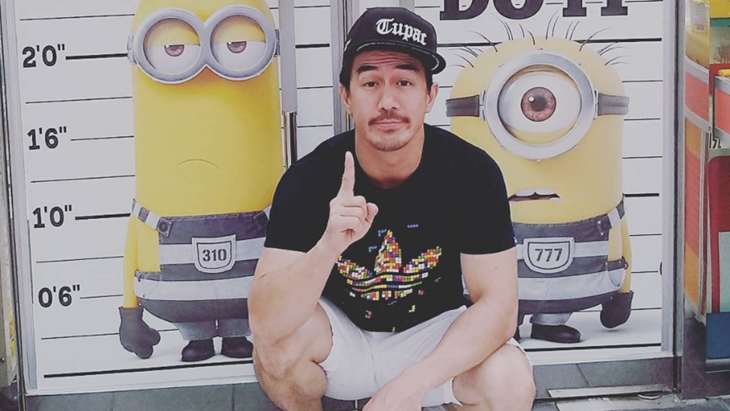 Joe Taslim Pamer Foto Bareng dengan Lee Minhyuk