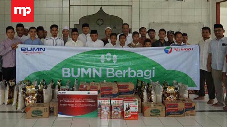 Pelindo 1 Beri Bantuan Kepada Pesantren