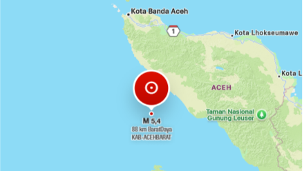 Info Gempa Terkini: Meulaboh Aceh Barat Diguncang Gempa Magnitudo 5,4, Begini Penjelasan Lengkap BMKG