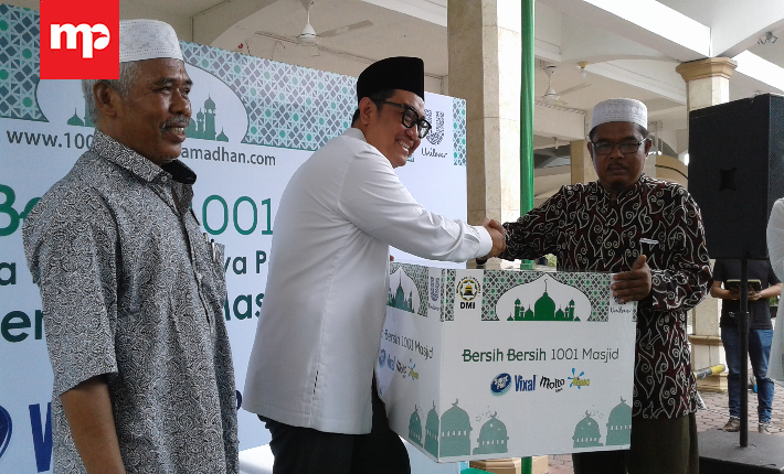 Sambut Ramadan, DMI Gelar “Bersih-Bersih Masjid” di Medan