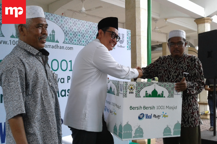 Sambut Ramadan, DMI Gelar “Bersih-Bersih Masjid” di Medan