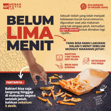 Belum Lima Menit