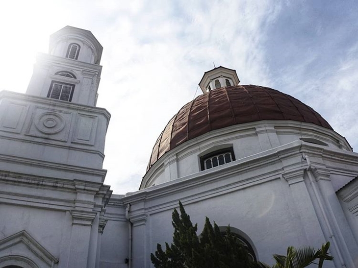 Gereja Bleduk. (Foto: instagram.com/khumai.dilla) 