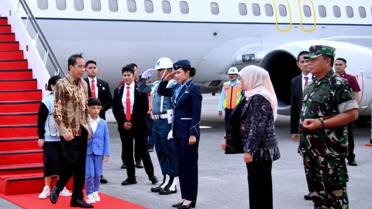 Jokowi dan Ibu Negara Langsung Menuju GBT untuk Hadiri Pembukaan Piala Dunia U-17
