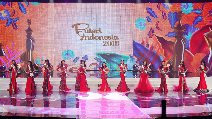 Sebelas Finalis Puteri Indonesia 2018