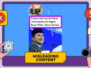 [HOAKS atau FAKTA]: Prabowo Jual Laut dan Hutan di Sumatra ke Inggris Seharga Rp 90 Triliun