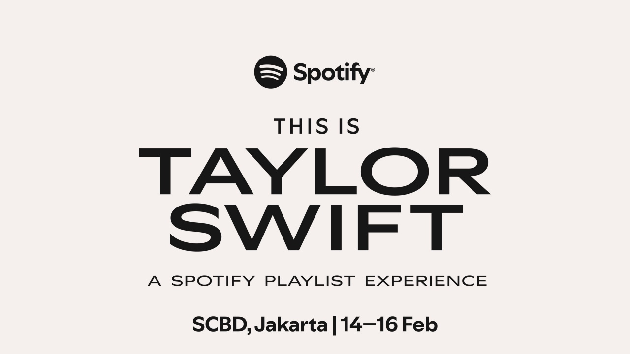 Spotify Segera Hadirkan 'This Is Taylor: A Spotify Playlist Experience' di Jakarta