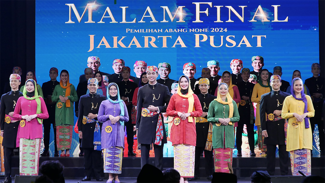 Faza dan Callysta Terpilih Jadi Wajah Baru Abang None Jakarta Pusat 2024