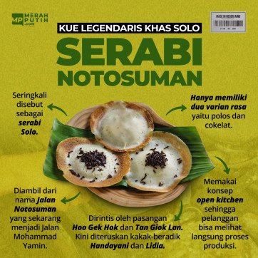 Kue Legendaris Khas Solo : Serabi Notosuman