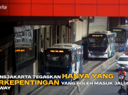 Transjakarta Tegaskan “Hanya yang Berkepentingan” yang Boleh Masuk Jalur Busway