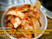 Tidak Dibuang, Lebih dari 10 Ton Kimchi yang Disita di Bandara Incheon Disumbang untuk Amal