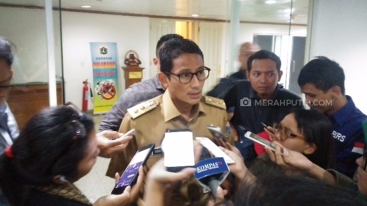Soal Anggota TGUPP, Sandi: Tanya ke Pak Gubernur