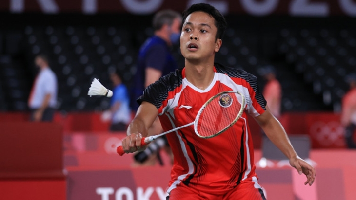 Tumbangkan Antonsen, Sinisuka Ginting Tembus Semifinal Olimpiade Tokyo