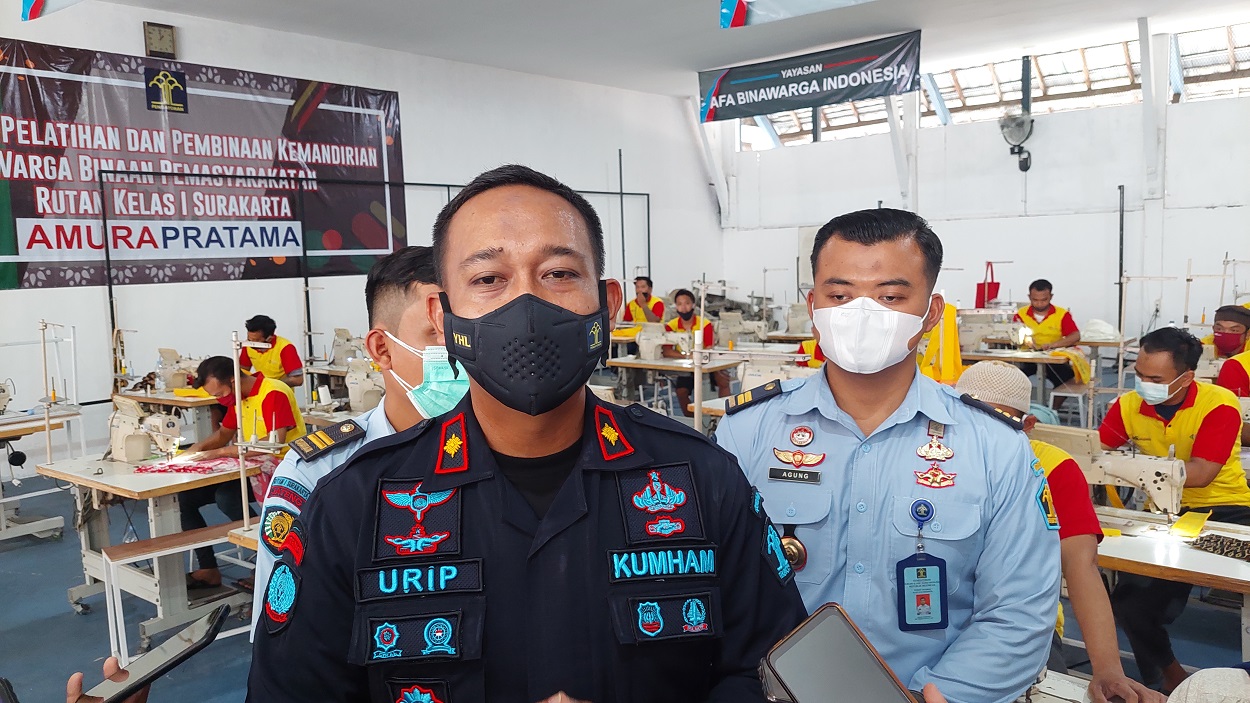 Kepala Rutan Surakarta, Urip Dharma Yoga. (MP/Ismail)