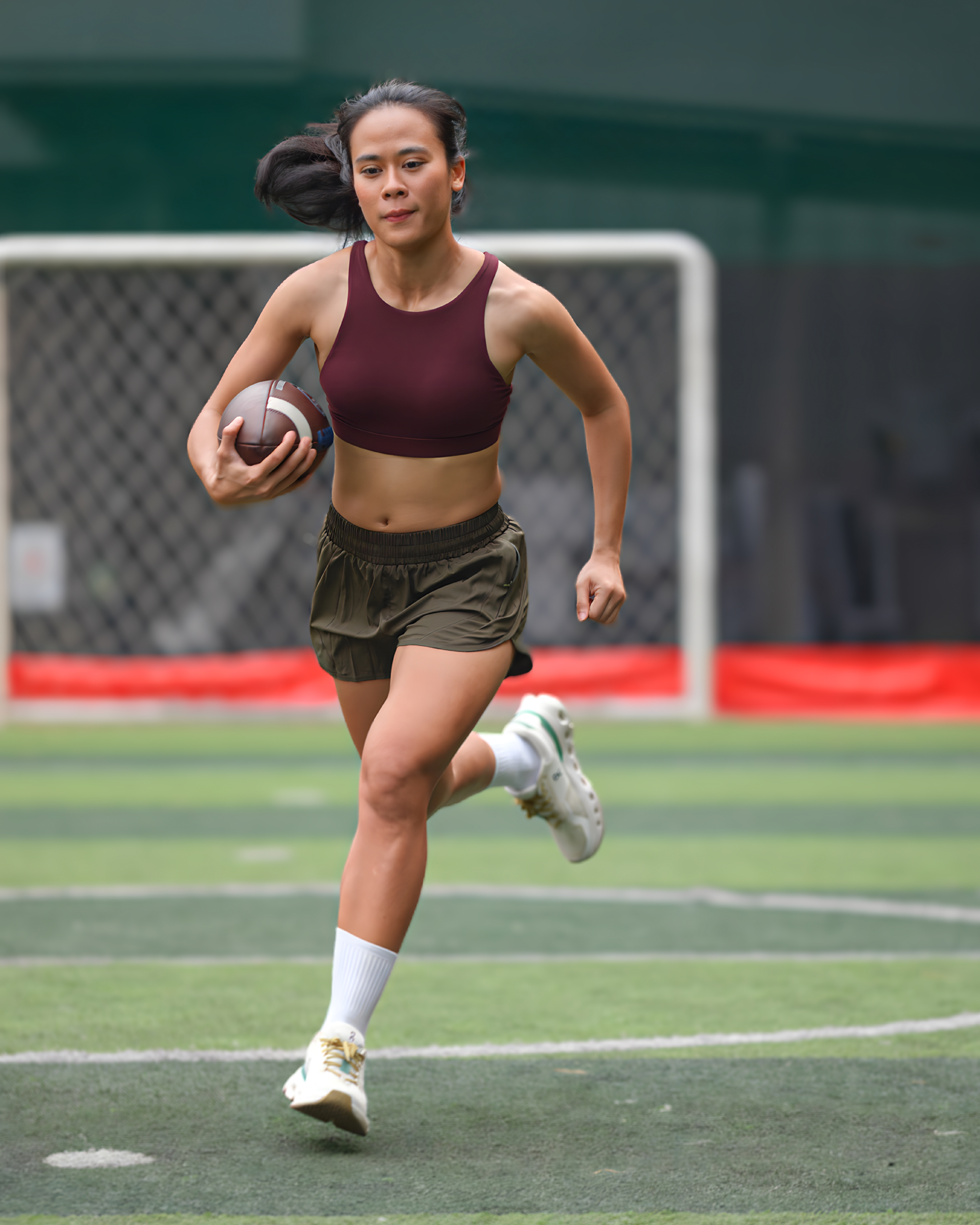 Gandeng Atlet Mutia Nur Amalina, Miniletics Berharap Flag Football Terus Berkembang