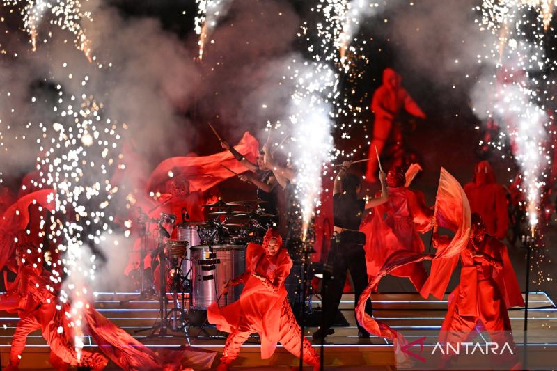 Ribuan Drone Awali Upacara Pembukaan SEA Games, Thailand Tampilkan Visual Air dan Cahaya   