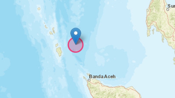 Gempa Magnitudo 5,3 Guncang Sabang Aceh
