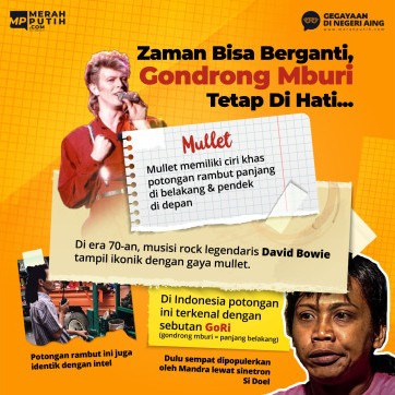 Zaman Bisa Berganti, Gondrong Mburi Tetap di Hati