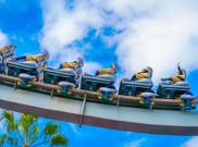 Roller Coaster Tertinggi di AS Alami Insiden Kabel Putus