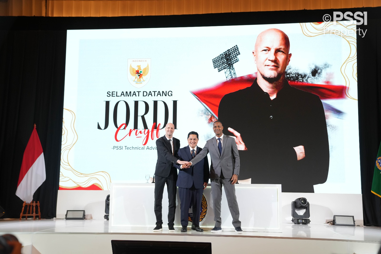 Akui Rekomendasikan Jordi Cruyff ke PSSI, Patrick Kluivert Merasa Punya Filosofi yang Sama