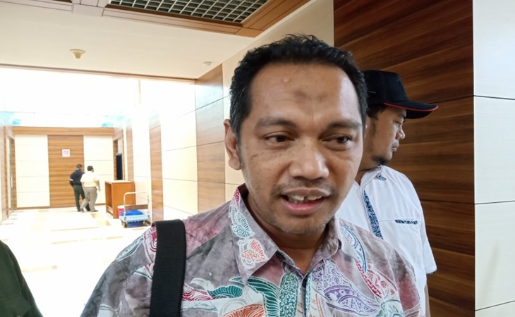 Komisioner KPK Nurul Ghufron sambangi Gedung KPK