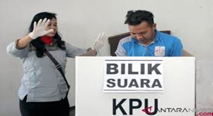 TPS tempat surat suara dicoblos
