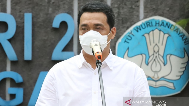 Wakil Gubernur DKI Jakarta Ahmad Riza Patria. ANTARA/HO-Sudin Kominfotik Jakarta Selatan