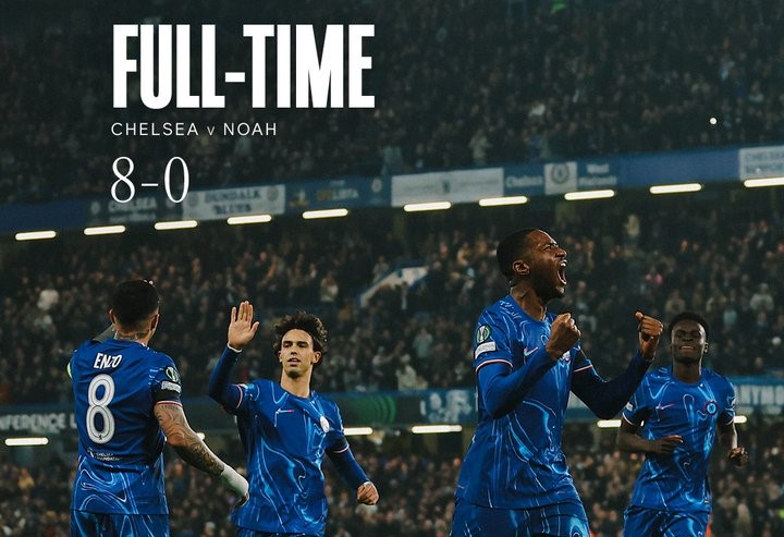 Chelsea di Puncak Klasemen UEFA Conference League Usai Sikat FC Noah 8-0
