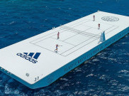 Gandeng Parley for the Ocean, Adidas Buat Lapangan Tenis Terapung