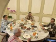 Pesan Jokowi untuk Ketiga Capres Lewat Makan Siang Bersama