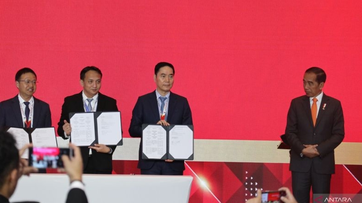 Di Hadapan Pengusaha Tiongkok, Jokowi Minta Tak Perlu Khawatirkan Pemilu 2024