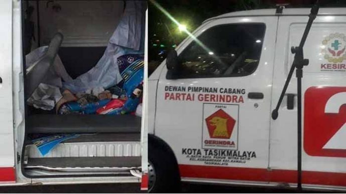 Polda Jawab Dugaan Ambulans Gerindra Berisi Batu Milik Hashim Adik Prabowo