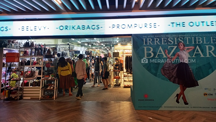 Irresistible Bazaar Unjuk Gigi Lebarkan Pasar Industri Preloved Branded Indonesia