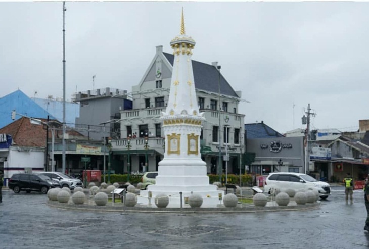 Suasana Tugu Jogja. (Foto: MP/IG Pemkot Yogyakarta)