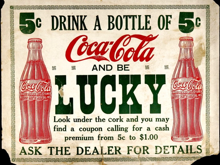 Karu diskon Coca-Cola tempo dulu. (Foto/ebay.com.au)
