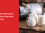 Kenali Dampak Buruk Alergi Susu Sapi pada Anak-anak
