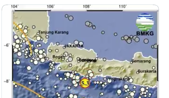 Kota Garut-Nagrek Ikut Goyang, Dampak Gempa Pangandaran di Area Pesisir Masih Didata