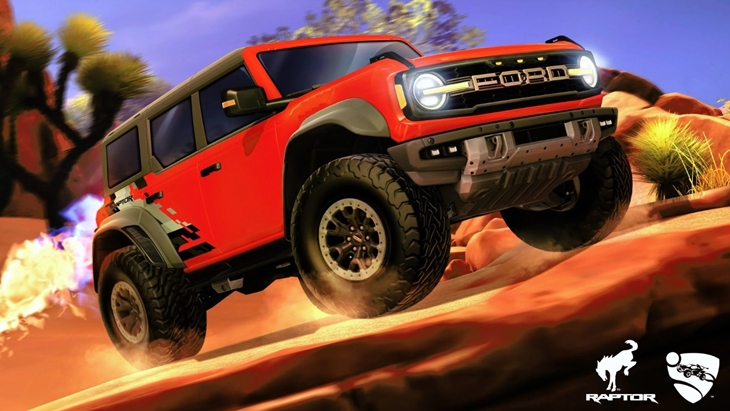 Ford Bronco Raptor Muncul di Update Rocket League