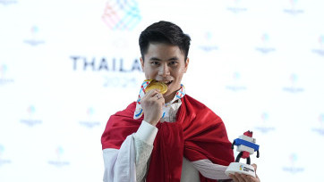 SEA Games 2025 Thailand: Edgar Xavier Marvelo Raih Medali Emas Taulo Putra 