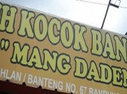 Mih Kocok Mang Dadeng, Legenda Kuliner di Kota Bandung