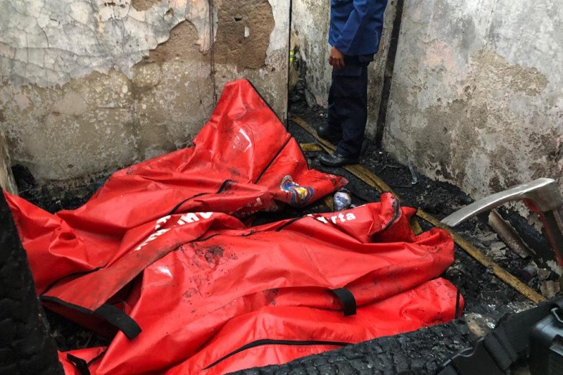 Korban Kebakaran. (Foto: Antara)