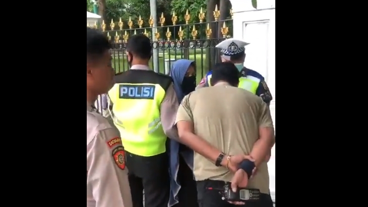 Perempuan Penodong Paspampres Pakai Senjata Rakitan Dengan Selongsong Tanpa Proyektil