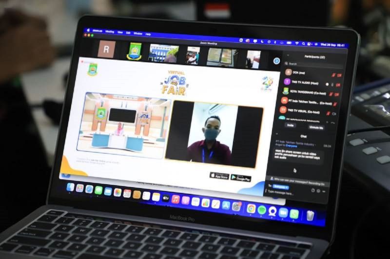 Disnaker Kota Tangerang Gelar Virtual Job Fair, Ada 1.557 Lowongan Kerja