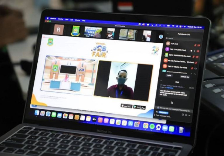 Disnaker Kota Tangerang Gelar Virtual Job Fair, Ada 1.557 Lowongan Kerja