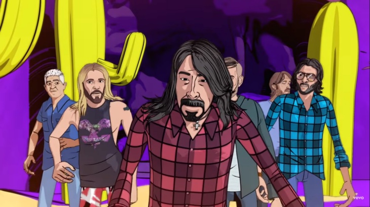 Foo Fighters Rilis Video Musik Animasi Lagu ‘Chasing Birds’